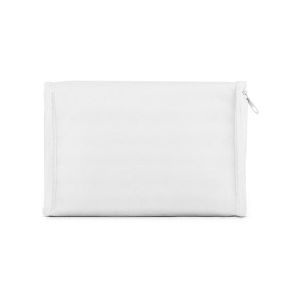 IZMIR promotional cooler bag in white (detail view) with custom logo branding