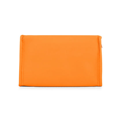 IZMIR promotional cooler bag in orange (detail view) with custom logo branding