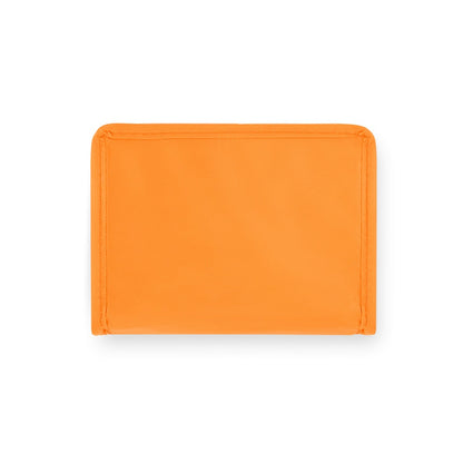 IZMIR promotional cooler bag in orange (detail view) with custom logo branding