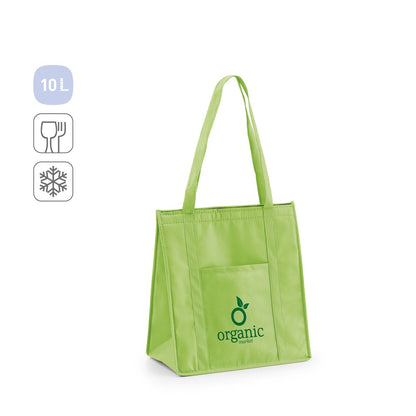 ROTTERDAM promotional cooler bag (complete set view) with custom logo branding