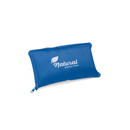 MAYFAIR promotional cooler bag in royal blue with custom logo branding