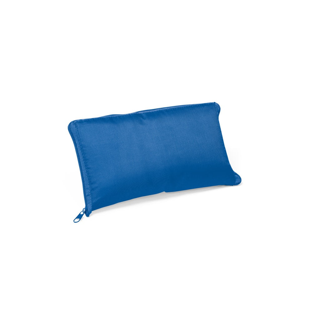 MAYFAIR promotional cooler bag in royal blue (detail view) with custom logo branding