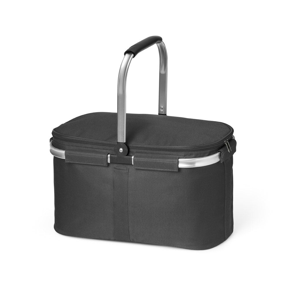 BASKIT promotional picnic item in black with custom logo branding