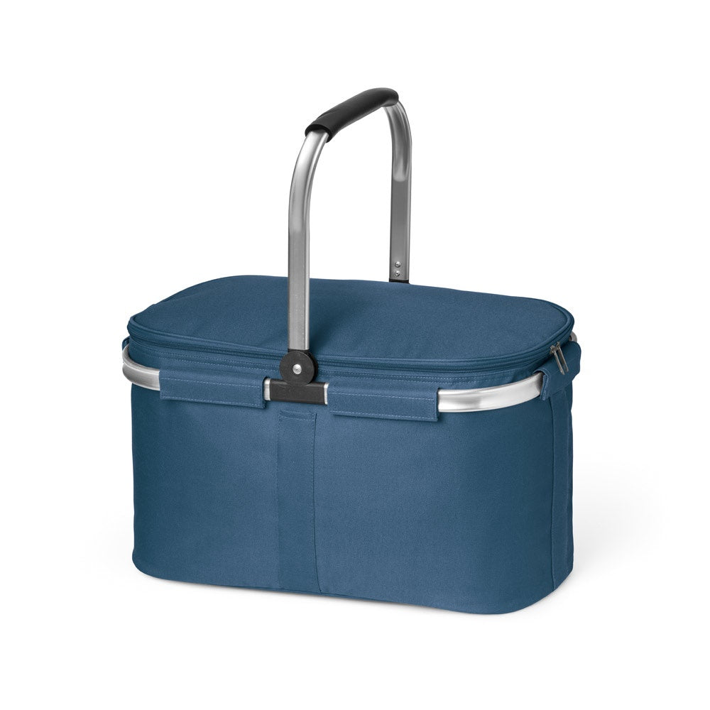 BASKIT promotional picnic item in blue with custom logo branding