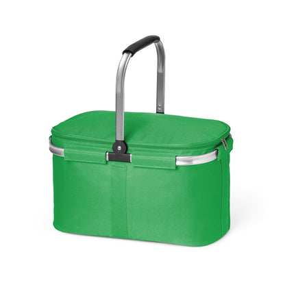 BASKIT promotional picnic item in green with custom logo branding