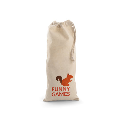FLIK promotional game in light natural with custom logo branding