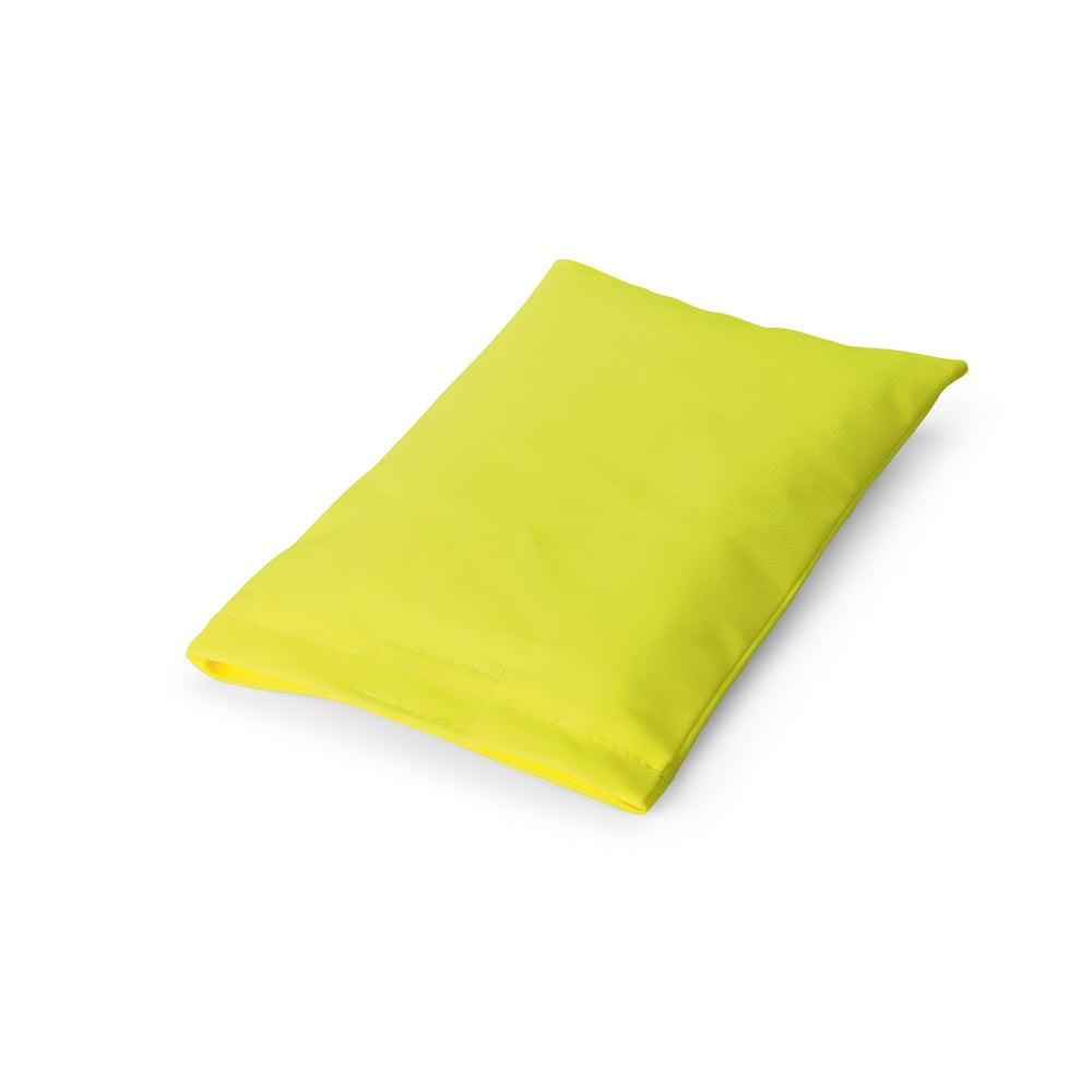 ROGER promotional hi-vis safety item in yellow with custom logo branding