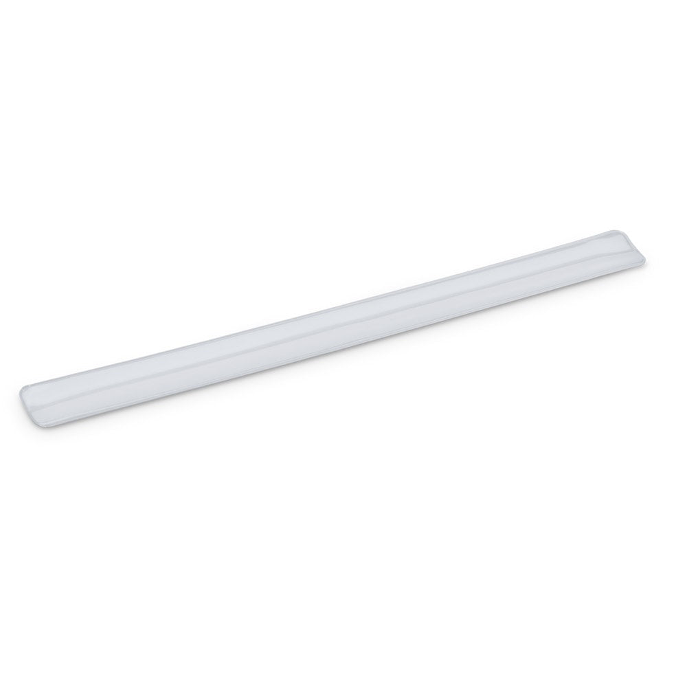 RAFAEL promotional hi-vis safety item in satin silver with custom logo branding