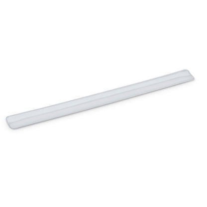 RAFAEL promotional hi-vis safety item in satin silver with custom logo branding