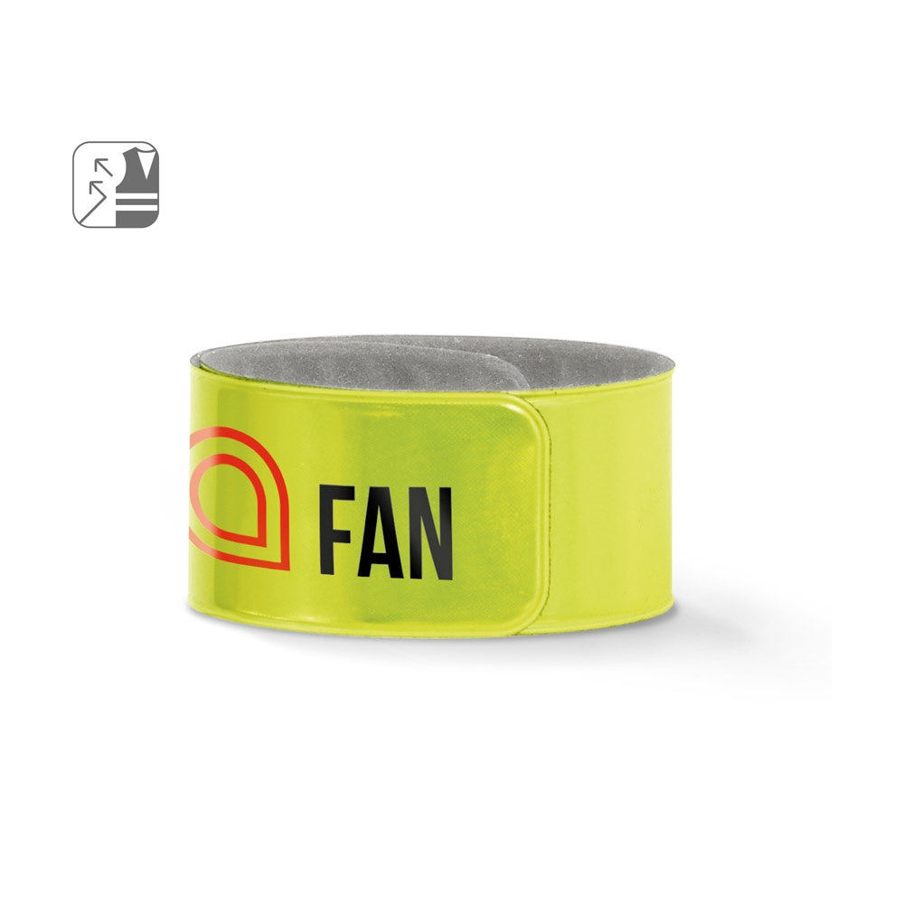 RAFAEL promotional hi-vis safety item (complete set view) with custom logo branding