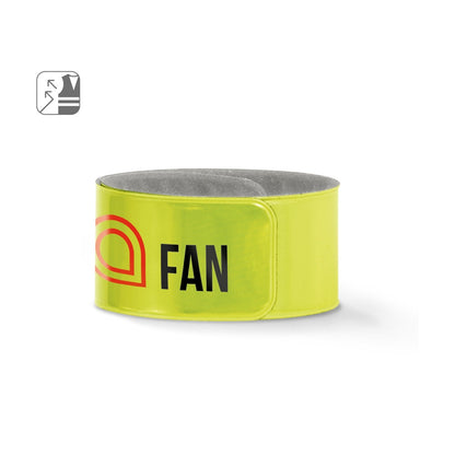 RAFAEL promotional hi-vis safety item (complete set view) with custom logo branding