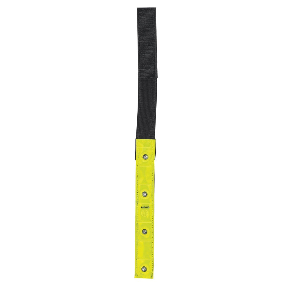 VISIBLE promotional hi-vis safety item in yellow (detail view) with custom logo branding