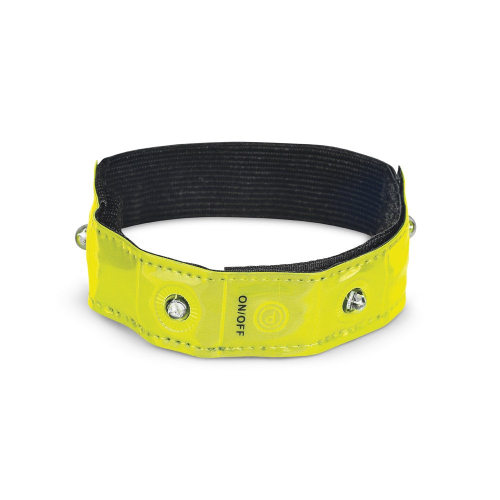 VISIBLE promotional hi-vis safety item in yellow with custom logo branding