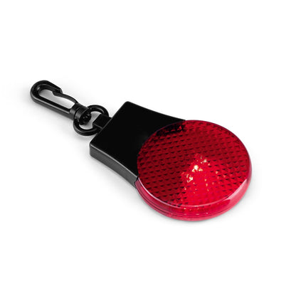 NIBALI promotional hi-vis safety item in red with custom logo branding