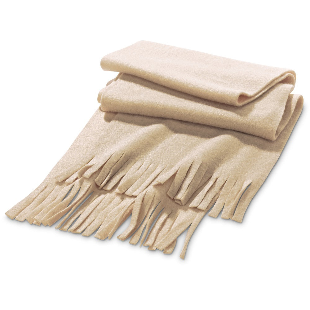 JASON promotional apparel accessory in beige with custom logo branding