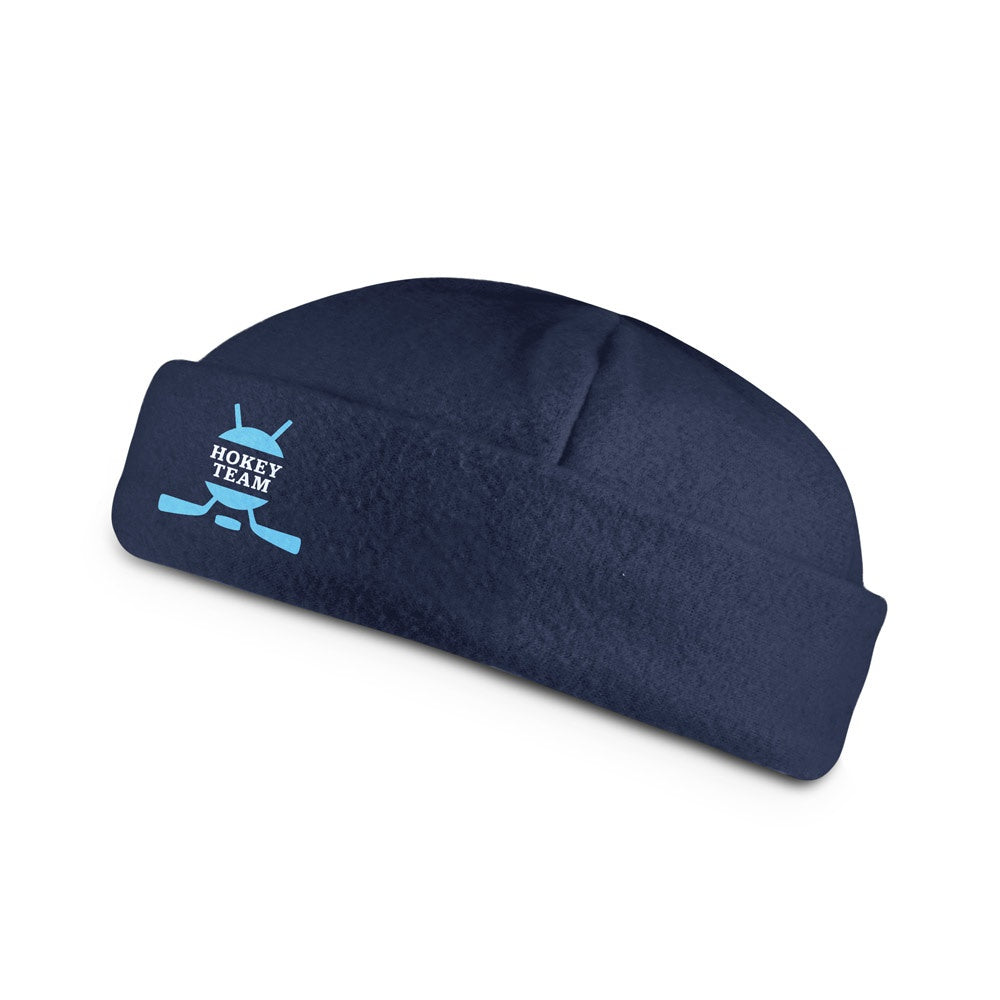 TORY promotional apparel accessory in blue with custom logo branding
