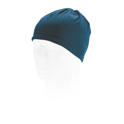 CHARLOTTE promotional apparel accessory in blue with custom logo branding