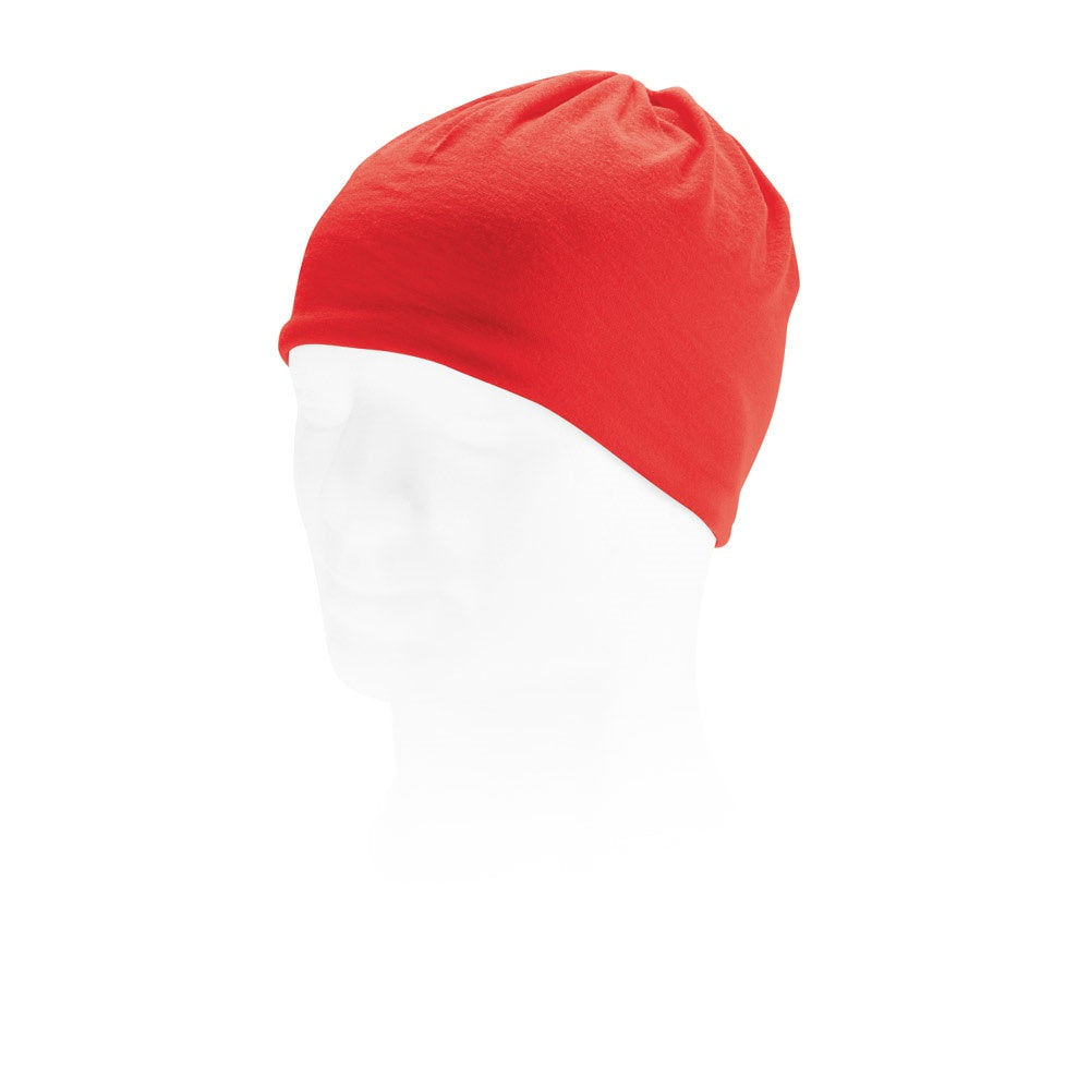 CHARLOTTE promotional apparel accessory in red with custom logo branding