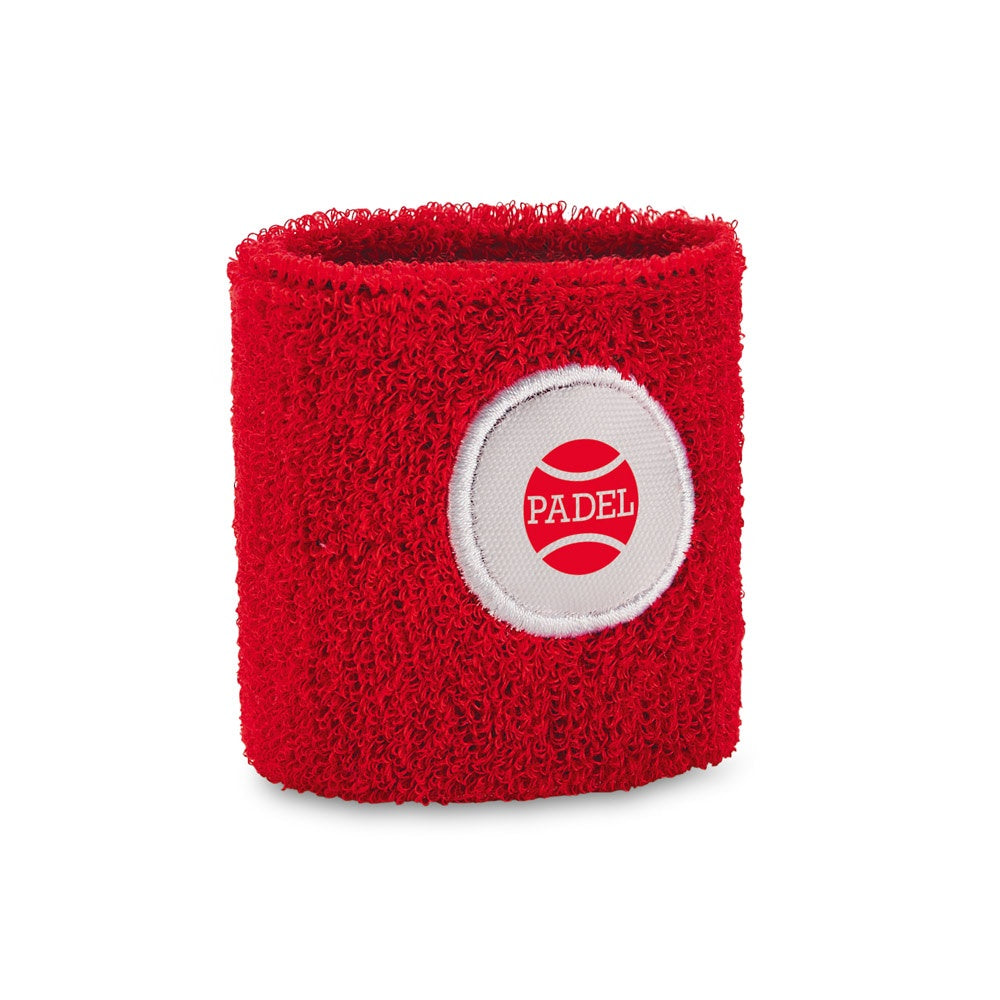 KOV promotional apparel accessory in red with custom logo branding