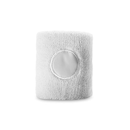KOV promotional apparel accessory in white with custom logo branding