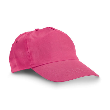 RUFAI promotional cap in pink with custom logo branding