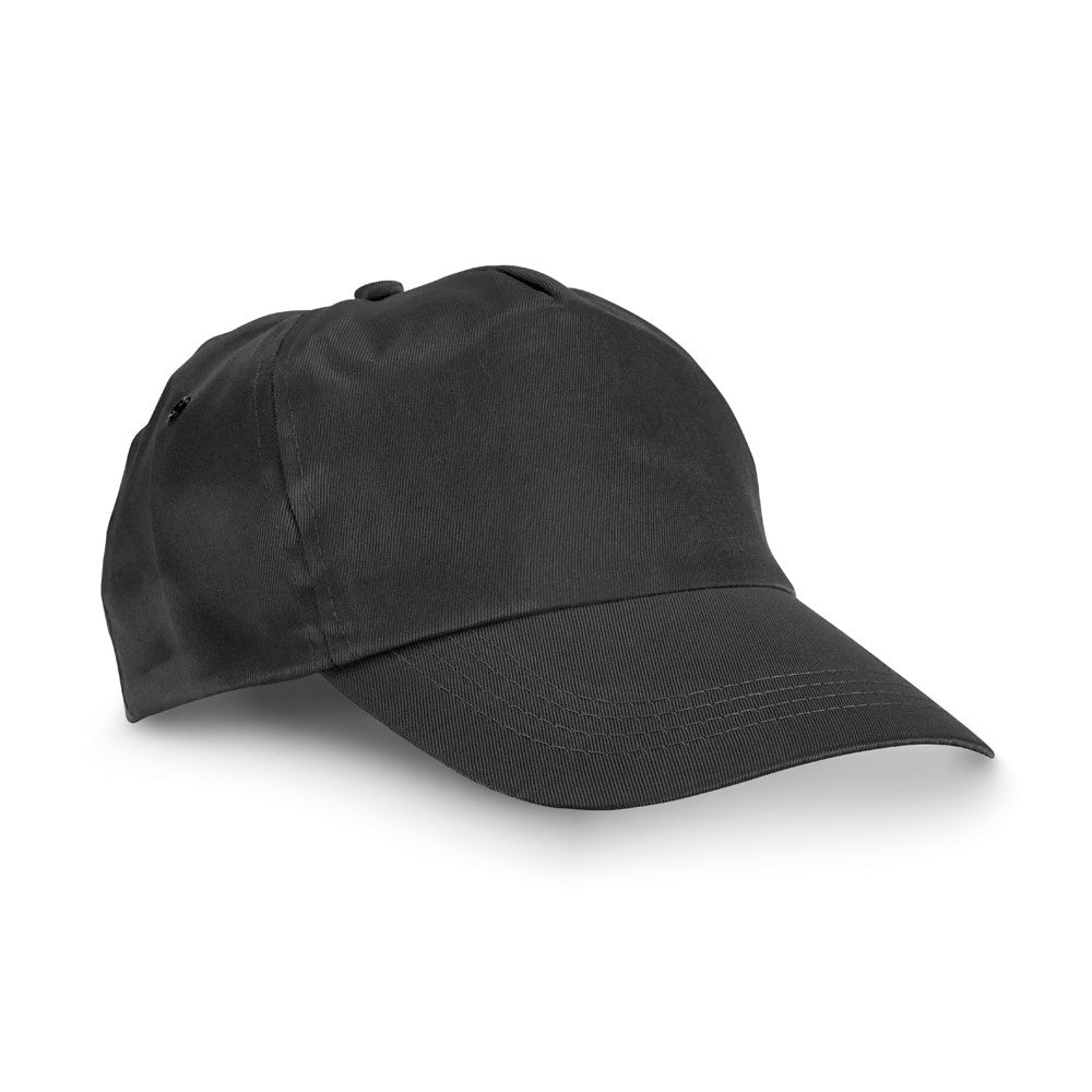 RUFAI promotional cap in black with custom logo branding