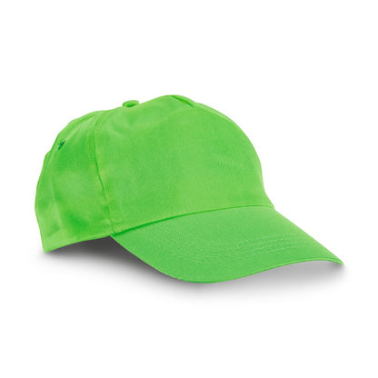 RUFAI promotional cap in light green with custom logo branding