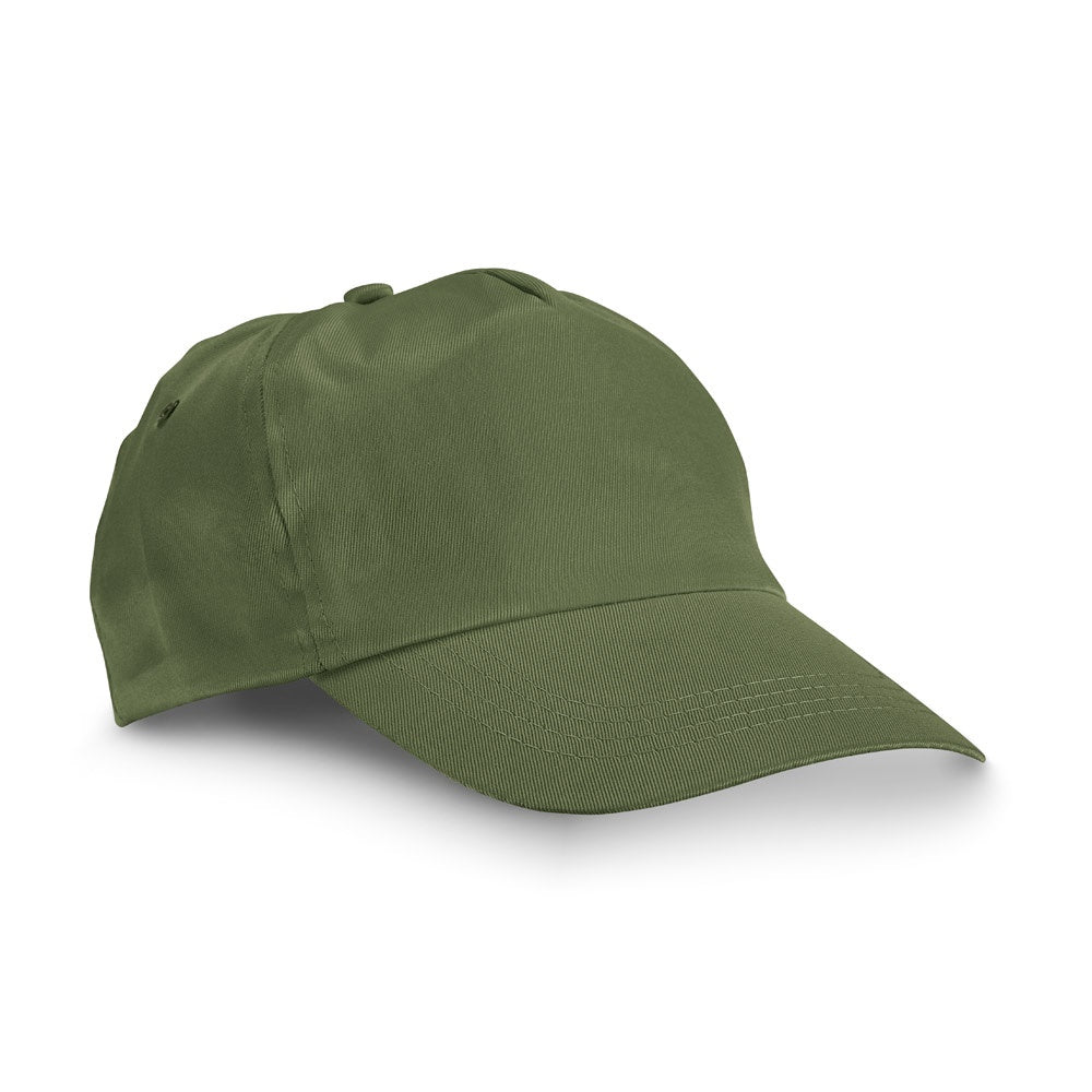 RUFAI promotional cap in army green with custom logo branding