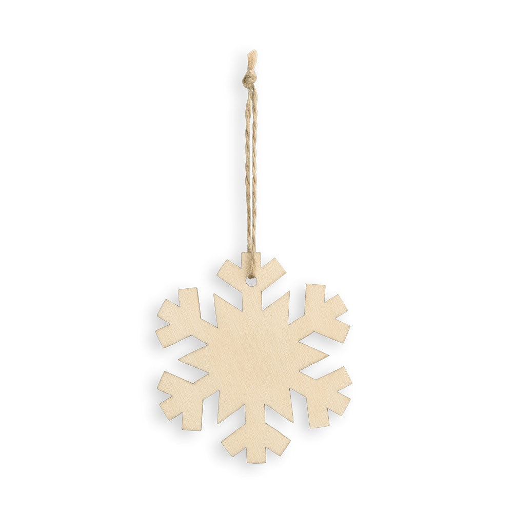 FLAKE promotional home accessory in light natural (detail view) with custom logo branding
