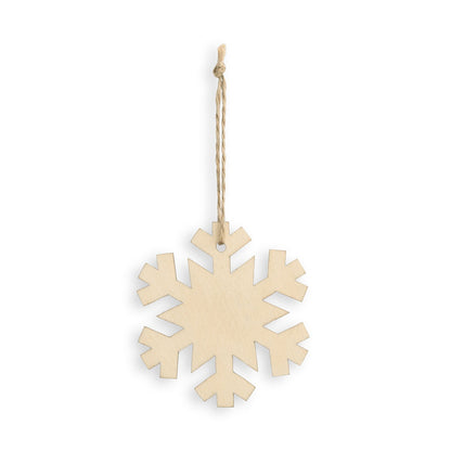 FLAKE promotional home accessory in light natural (detail view) with custom logo branding