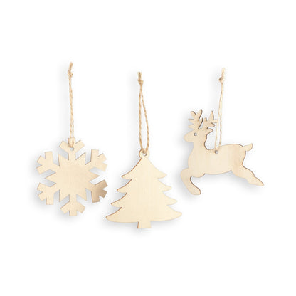 FLAKE promotional home accessory in light natural with custom logo branding