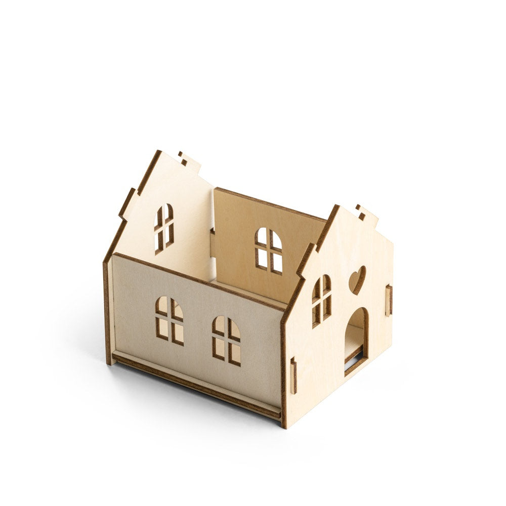 LYNX promotional home accessory in light natural (detail view) with custom logo branding