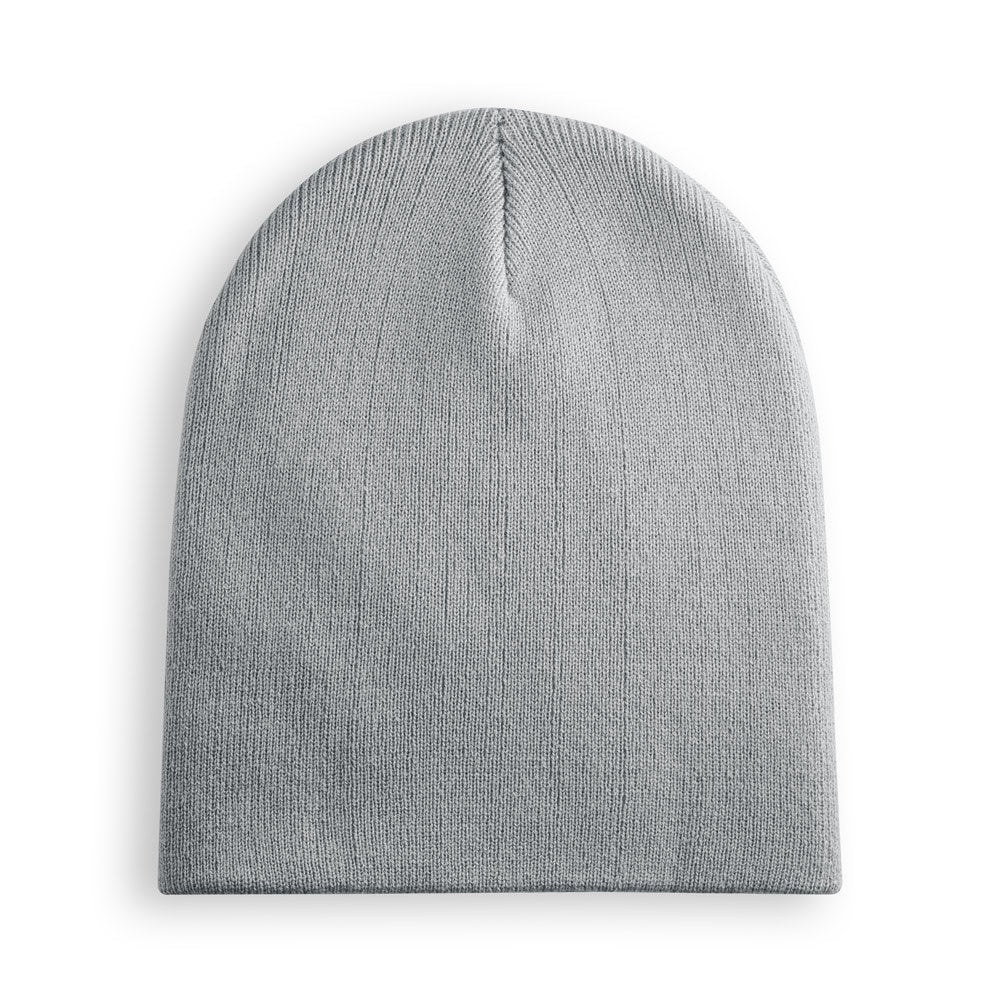 HAWK promotional apparel accessory in light grey (detail view) with custom logo branding