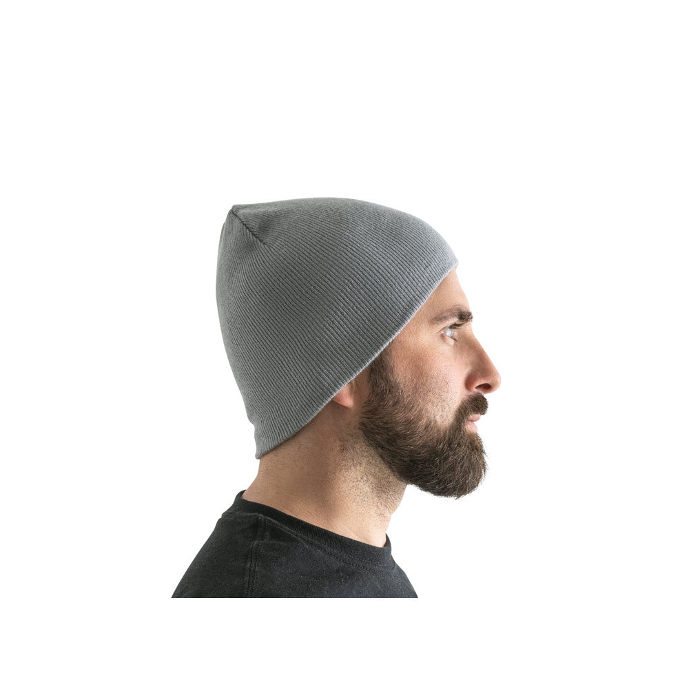 HAWK promotional apparel accessory in light grey (detail view) with custom logo branding