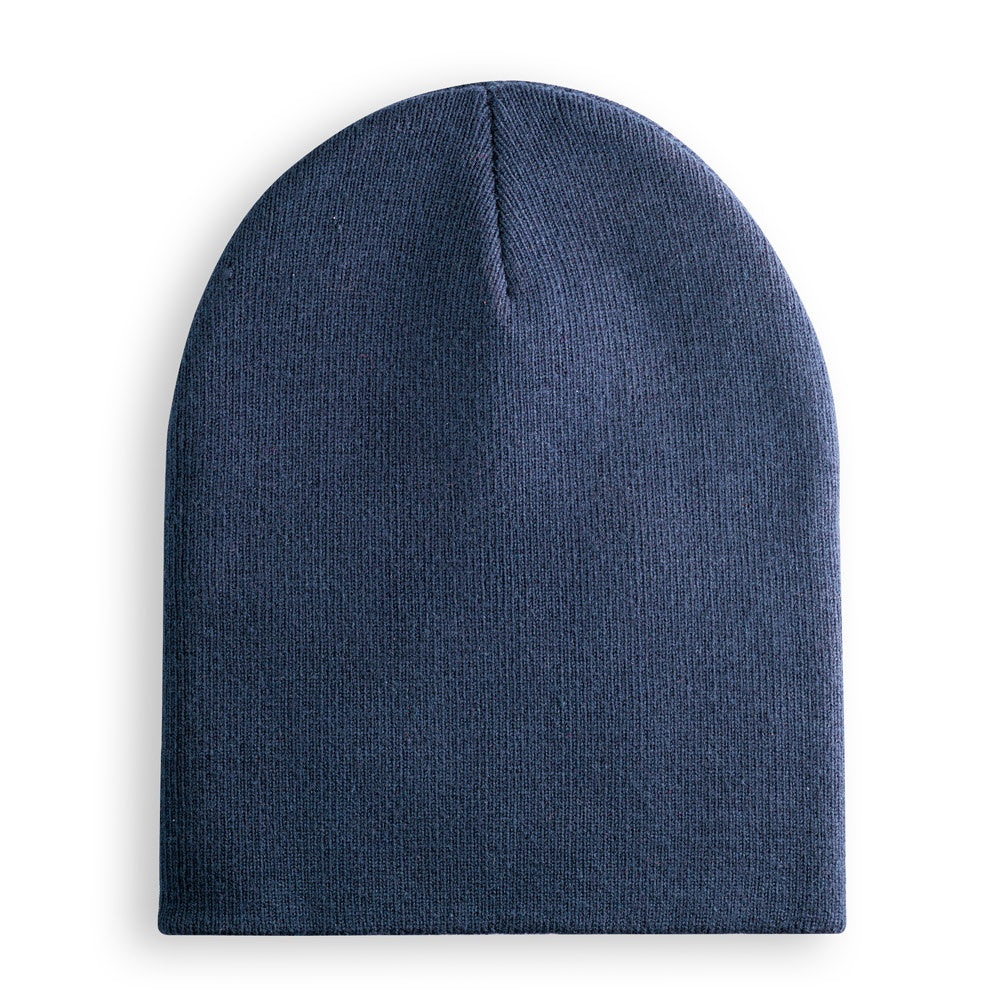 HAWK promotional apparel accessory in navy blue (detail view) with custom logo branding