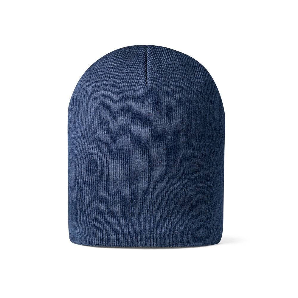 HAWK promotional apparel accessory in navy blue (detail view) with custom logo branding