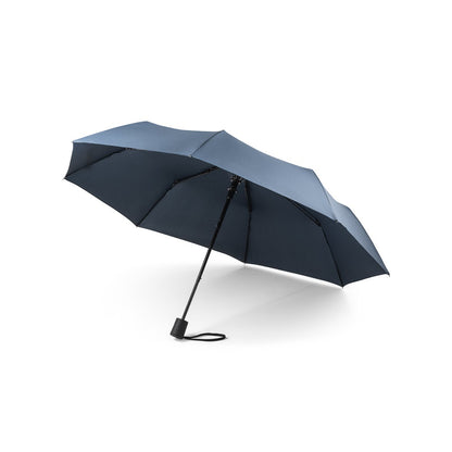 CIMONE promotional umbrella in blue with custom logo branding