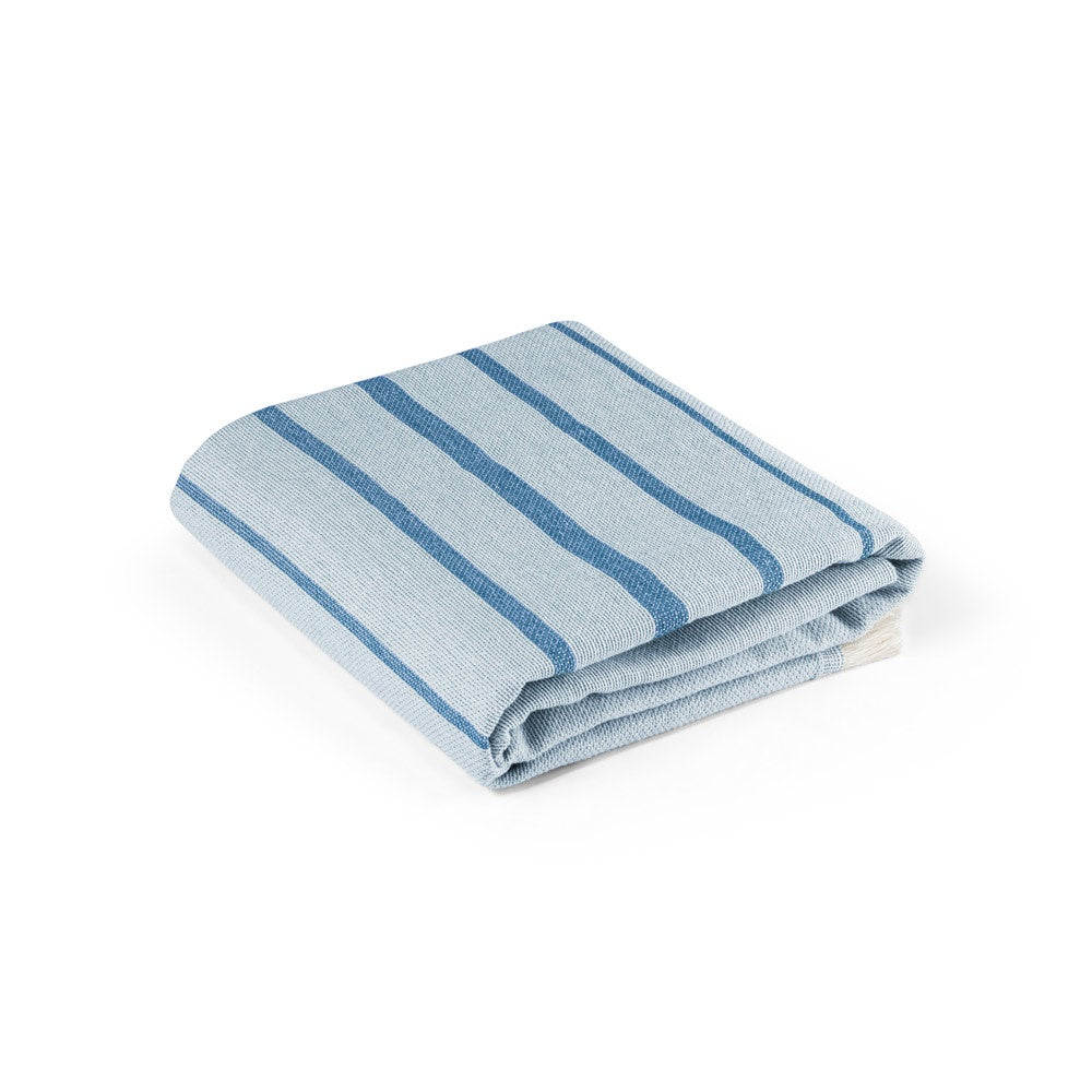 CAPLAN promotional personal care item in blue (detail view) with custom logo branding