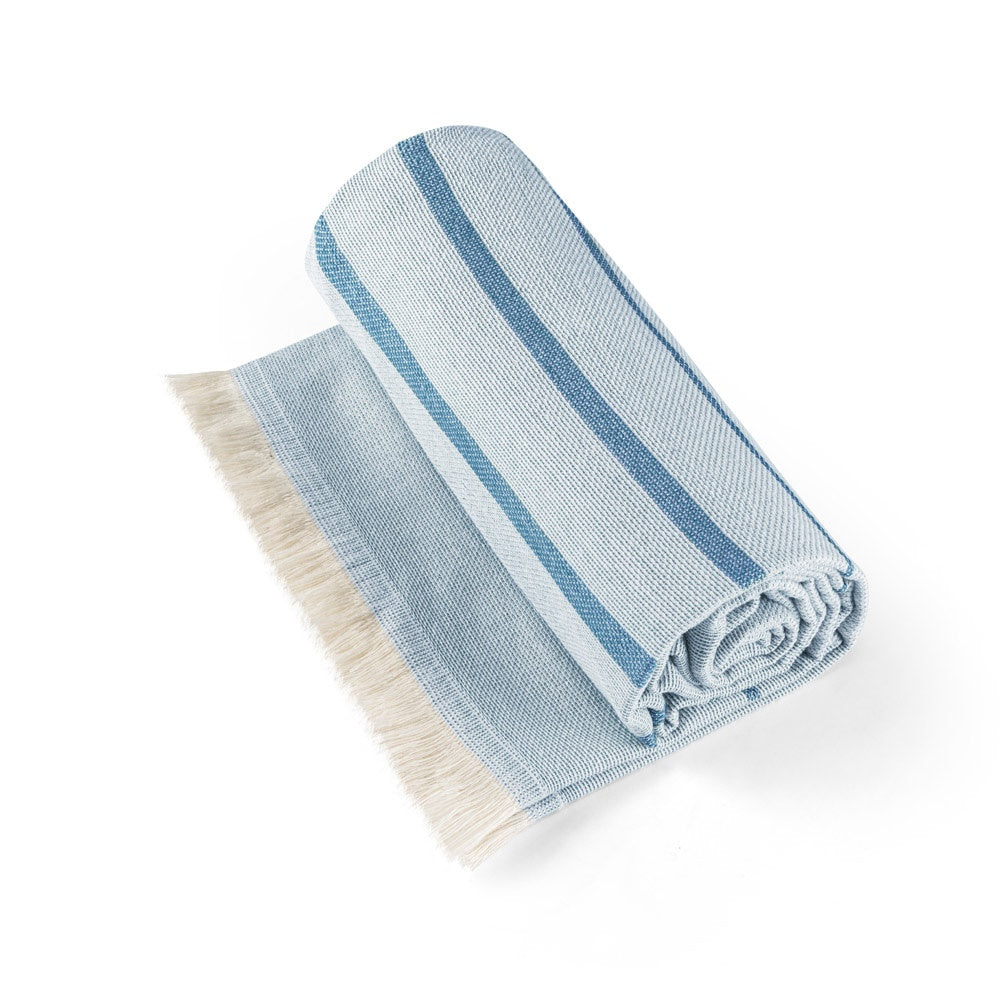 CAPLAN promotional personal care item in blue (detail view) with custom logo branding