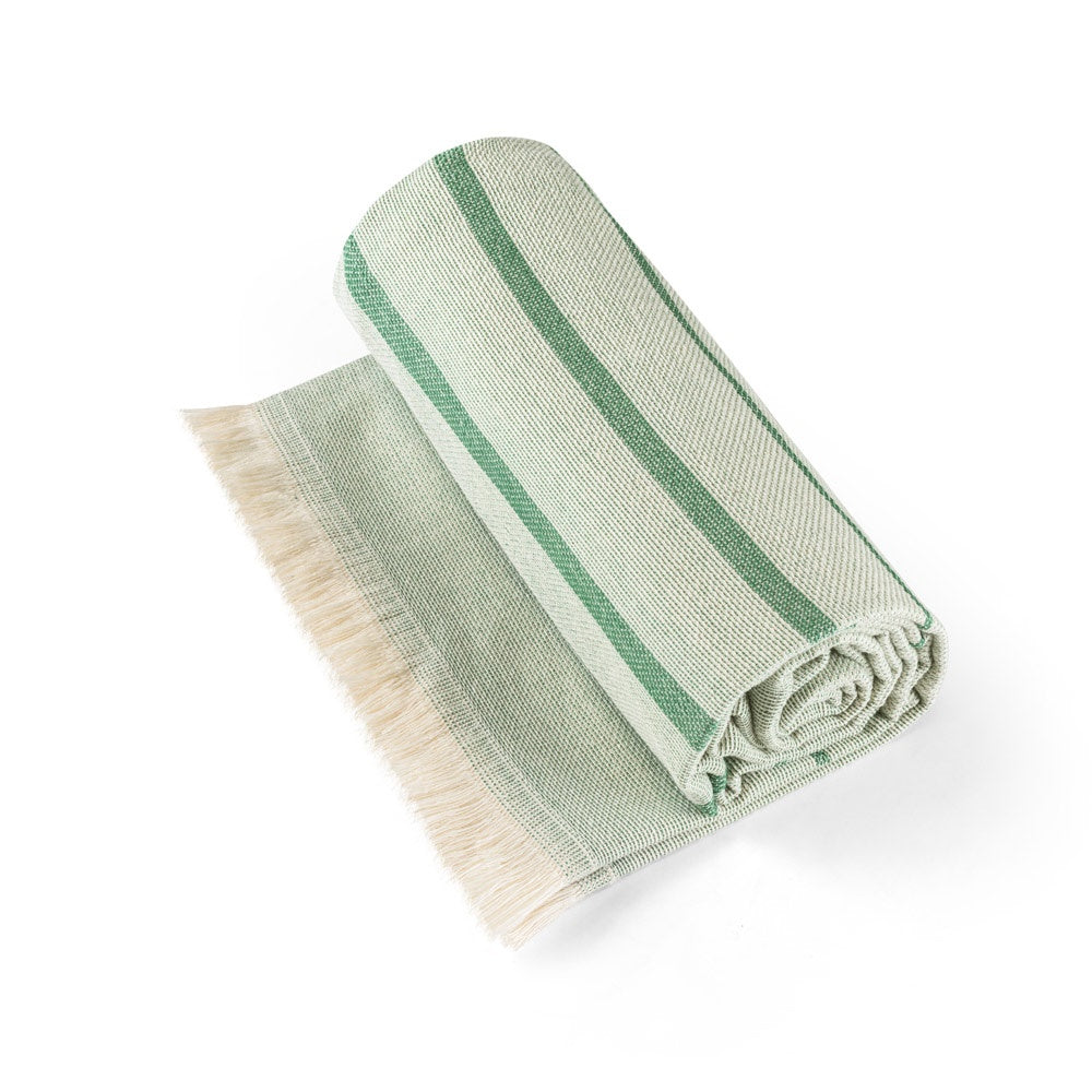 CAPLAN promotional personal care item in green (detail view) with custom logo branding