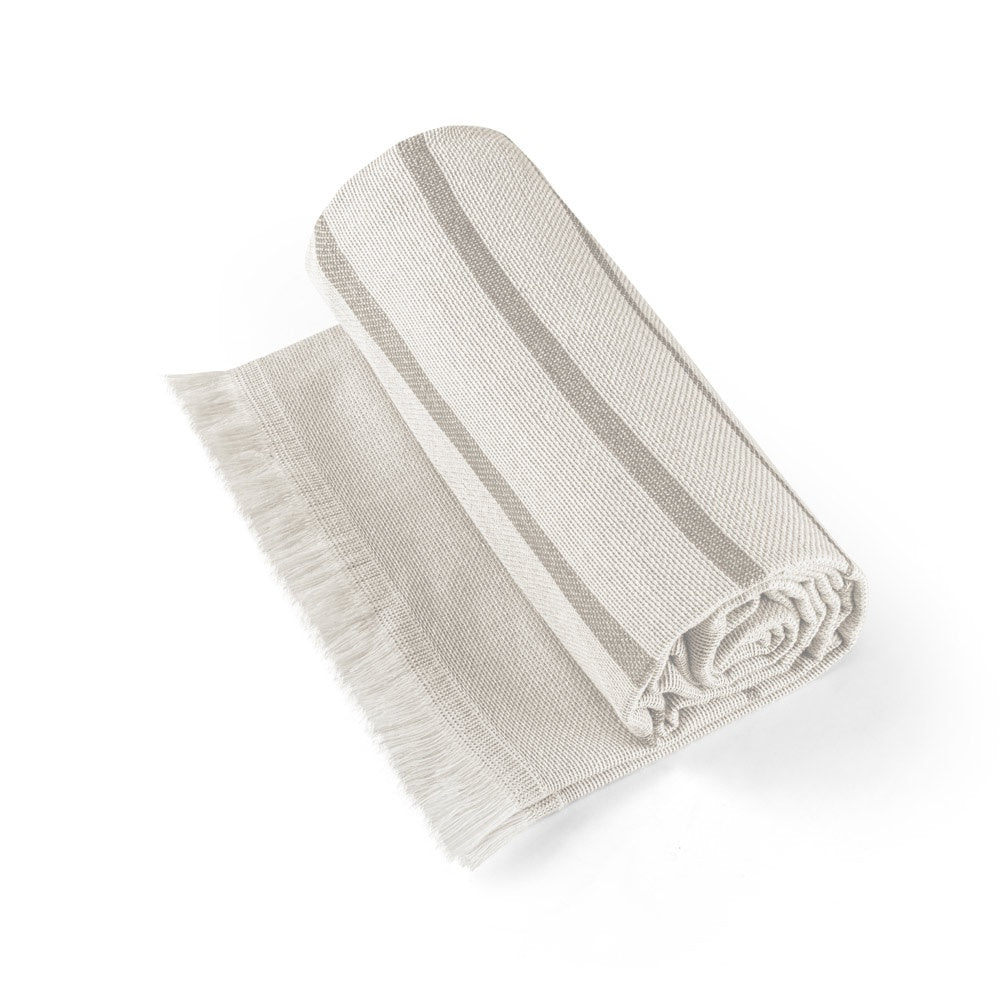 CAPLAN promotional personal care item in light grey (detail view) with custom logo branding