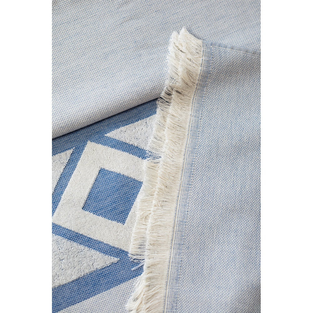 MALEK promotional home accessory in blue with custom logo branding