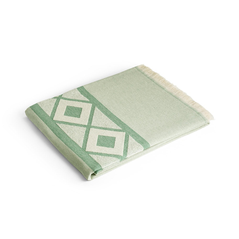 MALEK promotional home accessory in green with custom logo branding