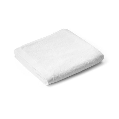 BARDEM L promotional personal care item in white (detail view) with custom logo branding