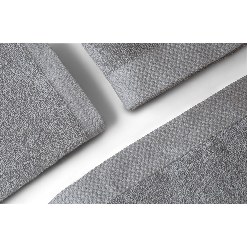 BARDEM L promotional personal care item in grey (detail view) with custom logo branding