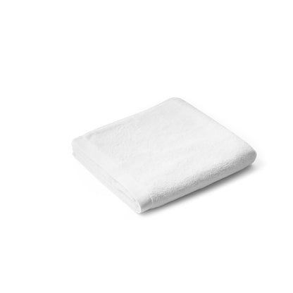 BARDEM M promotional personal care item in white (detail view) with custom logo branding