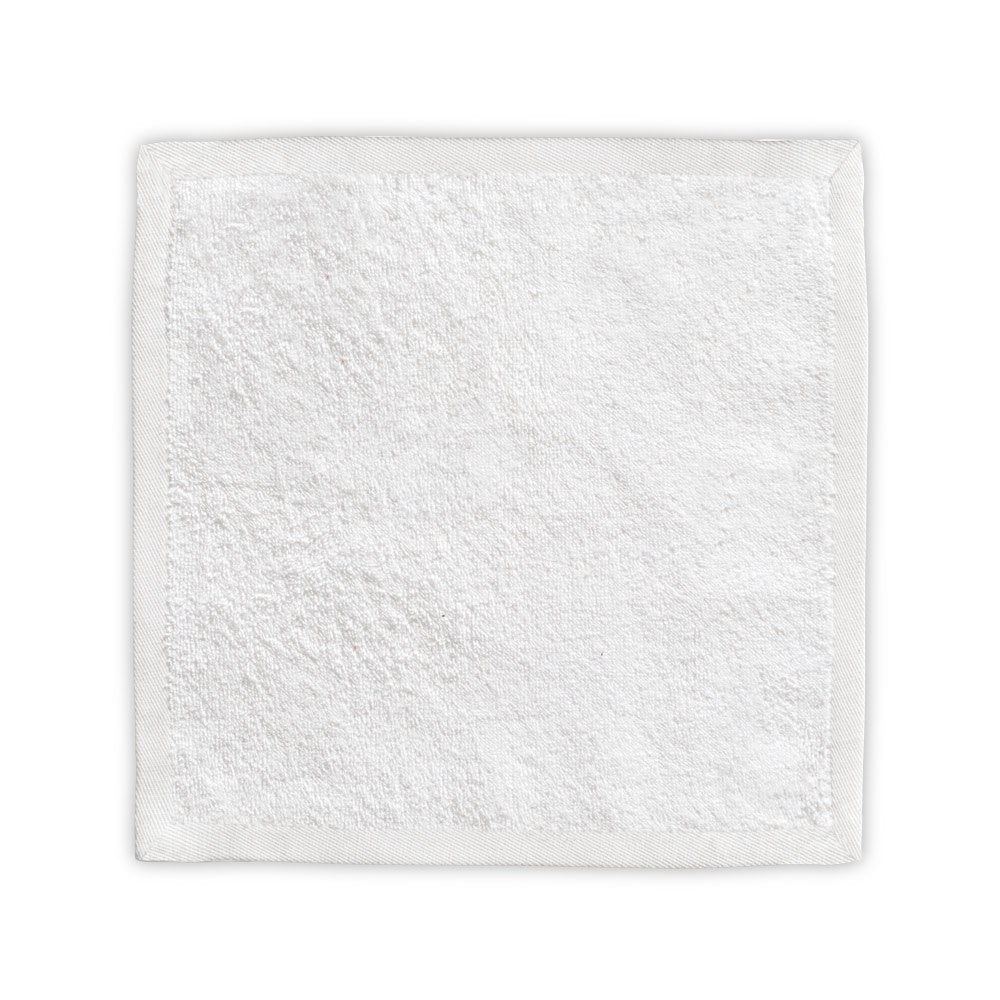 BARDEM S promotional home accessory in white (detail view) with custom logo branding