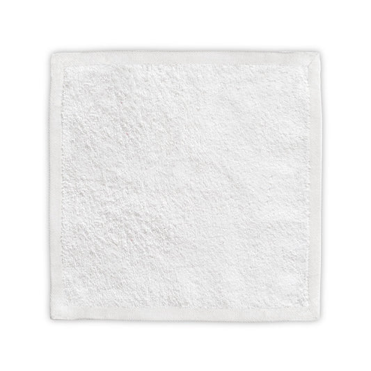 BARDEM S promotional home accessory in white (detail view) with custom logo branding