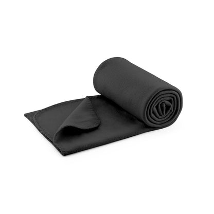 SULENA promotional home textile in black with custom logo branding