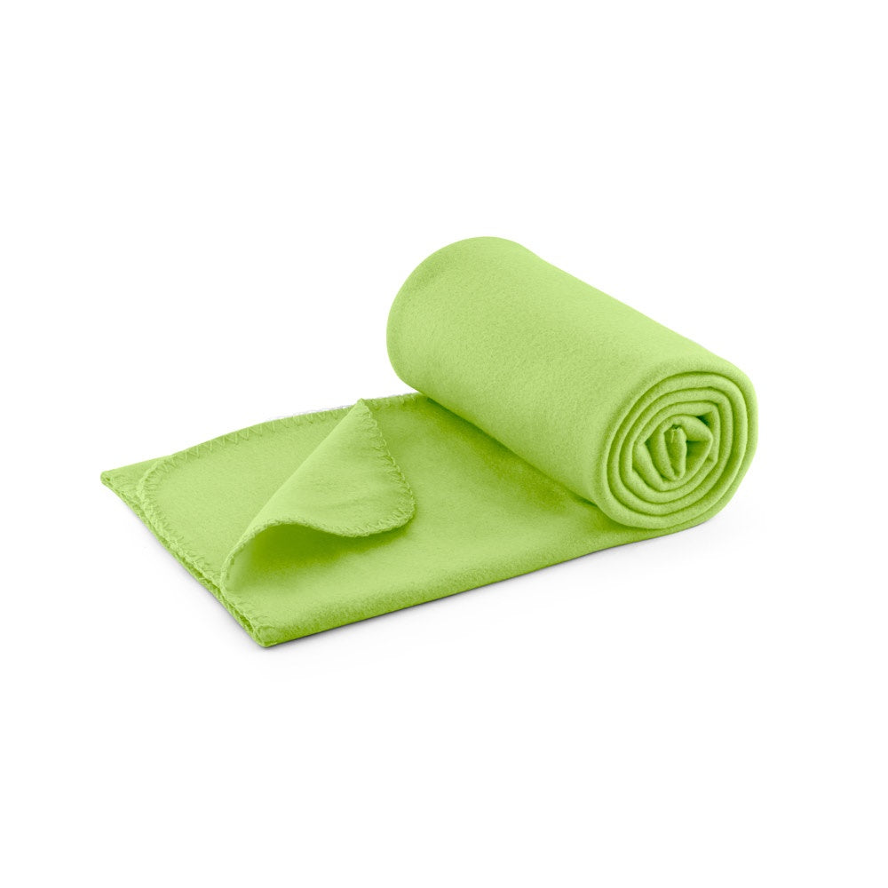 SULENA promotional home textile in light green with custom logo branding